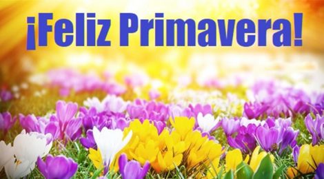 BIENVENIDA PRIMAVERA