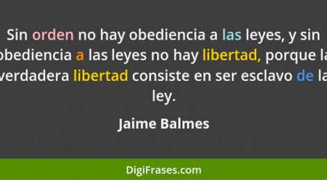 OBEDIENCIA A LAS LEYES  